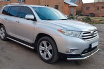 Toyota Highlander 2008-2013 Osłona Przednia ST008 (2010-2013, Stal Nierdzewna) zdjęcia 5
