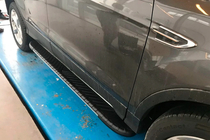 Ford Kuga/Escape 2013-2019 Progi boczne Bosphorus Grey (2 szt., aluminium) zdjęcia 4
