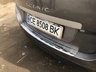 Renault Scenic/Grand 2009-2016 Nakładka na tylny zderzak Carmos (Grand, Stal Nierdzewna) zdjęcia 5