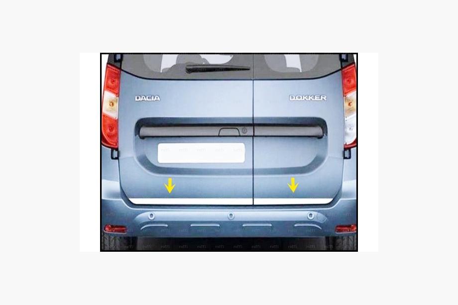 Renault Dokker 2013-2022 Listwa bagażnika stal nierdzewna Image