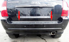 Kia Sportage 2004-2010 Listwa bagażnika stal nierdzewna zdjęcia 1