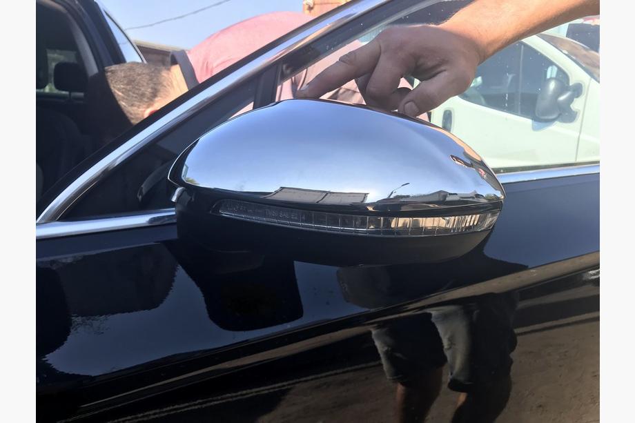 Volkswagen Passat B8 2015-2023 Nakładki na Lusterka EU (2 szt., Stal Nierdzewna) Zdjęcia 2