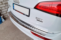Audi Q5 2008-2017 Nakładka na tylny zderzak Carmos Stal Nierdzewna zdjęcia 5