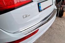 Audi Q5 2008-2017 Nakładka na tylny zderzak Carmos Stal Nierdzewna zdjęcia 4