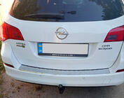 Opel Astra J 2009-2015 Nakładka na tylny zderzak V-1 Carmos (SW, stal nierdzewna) zdjęcia 1