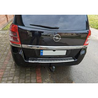 Nakładka na tylny zderzak Carmos V1 Stal Nierdzewna Opel Zafira B 2005–2011 zdjęcia 1