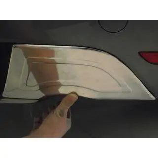 Nakładka tylnego zderzaka stal nierdzewna Peugeot 508 2010-2018 zdjęcia 4