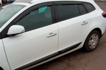 Renault Megane III 2009-2016 Deflektory Okien SW (4 szt, HIC) zdjęcia 6