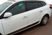 Renault Megane III 2009-2016 Deflektory Okien SW (4 szt, HIC) zdjęcia 13