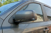 Hyundai Santa Fe 2 2006-2012 Nakładki na Lusterka (2 szt, Stal Nierdzewna) zdjęcia 1