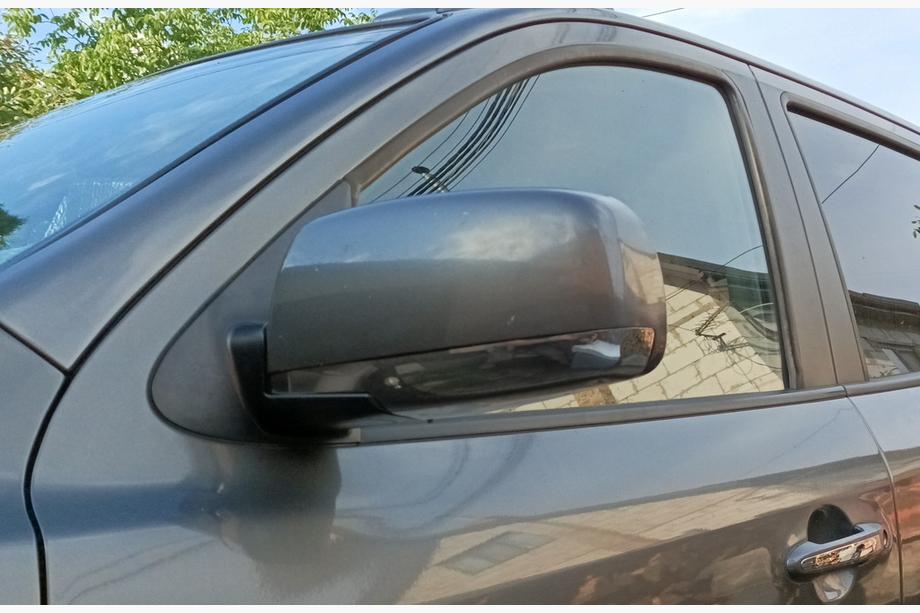 Hyundai Santa Fe 2 2006-2012 Nakładki na Lusterka (2 szt, Stal Nierdzewna) Image