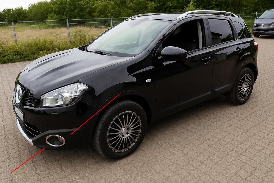 Ford Custom 2013-2022 Chromowane Nakładki na Światła Przeciwmgielne 2013-2018 (2 szt., Stal Nierdzewna) Image
