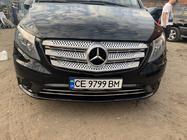 Mercedes Vito/V-class W447 2014- Nakładki na Grilla 2014-2020 (5 szt, BlackChrome) zdjęcia 5