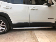 Jeep Renegade 2014- Listwy Drzwiowe Czarny Chrom (4 szt, Stal Nierdzewna) zdjęcia 4