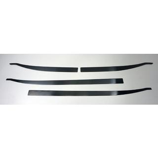 Listwy Drzwiowe Czarny Chrom (4 szt, Stal Nierdzewna) Jeep Renegade 2014- zdjęcia 2