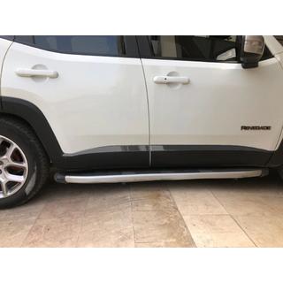 Listwy Drzwiowe Czarny Chrom (4 szt, Stal Nierdzewna) Jeep Renegade 2014- zdjęcia 4