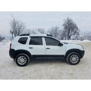 Listwy Szyb Czarny Chrom (4 szt., Stal Nierdzewna) Renault Duster 2008–2017 zdjęcia 2