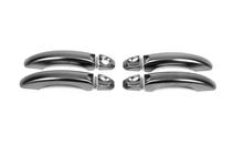 Volkswagen Amarok 2010-2022 Nakładki na Klamek Czarny Chrom (4 szt, Stal Nierdzewna) zdjęcia 1