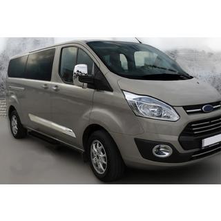 Nakładki na Lusterka Szary Mat (2 szt., Plastik) Ford Custom 2013-2022 zdjęcia 4