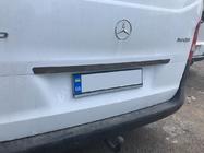 Mercedes Vito/V-class W447 2014- Listwa klapy nad tablicą rejestracyjną BlackChrome (stal nierdzewna) zdjęcia 2