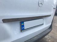 Mercedes Vito/V-class W447 2014- Listwa klapy nad tablicą rejestracyjną BlackChrome (stal nierdzewna) zdjęcia 4