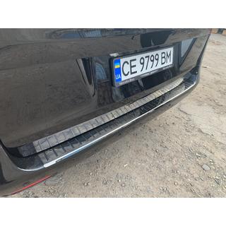 Nakładka na tylny zderzak OmsaLine Czarny Chrom (Stal Nierdzewna) zdjęcia 3