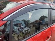 Opel Mokka 2012-2021 Deflektory szyb z listwą chromowaną (4 szt, Niken) zdjęcia 4