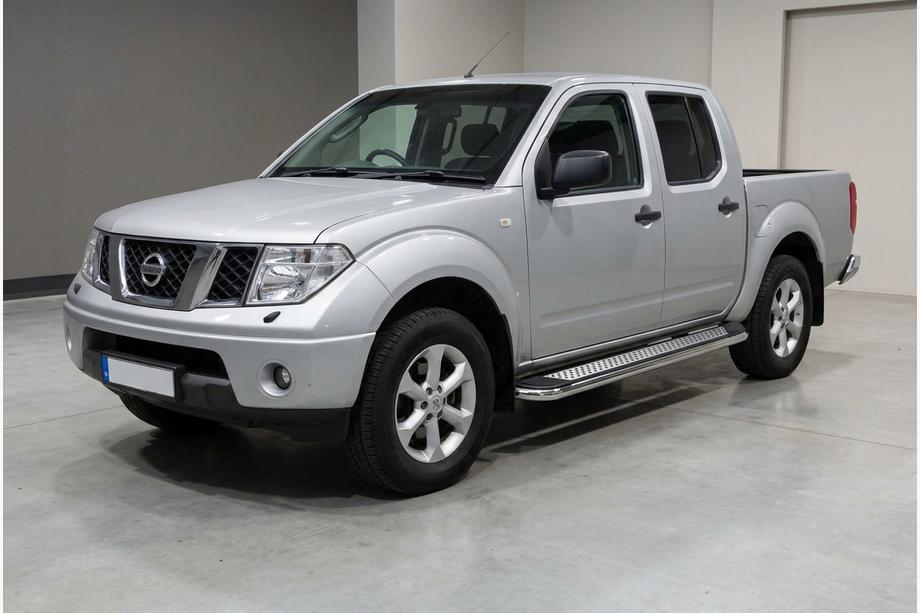 Nissan Navara 2006-2015 Progi Boczne Maydos V2 (2 szt., Aluminium i Stal Nierdzewna) Image