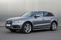 Audi Q5 2008-2017 Progi Boczne Maydos V2 (2 szt., Aluminium i Stal Nierdzewna) zdjęcia 1