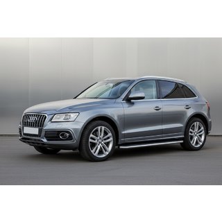Progi Boczne Maydos V2 (2 szt., Aluminium i Stal Nierdzewna) Audi Q5 2008-2017 zdjęcia 1
