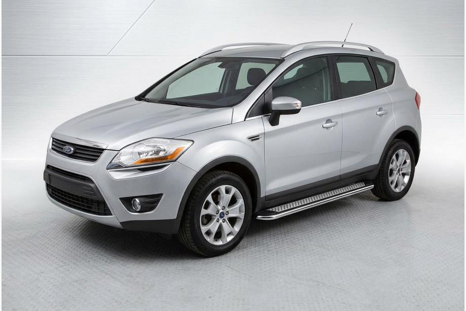 Ford Kuga 2008-2013 Progi Boczne Maydos V2 (2 szt., Aluminium i Stal Nierdzewna) Zdjęcia 1