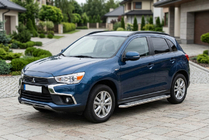 Mitsubishi ASX 2010-2023 Progi Boczne Maydos V2 (2 szt., Aluminium i Stal Nierdzewna) zdjęcia 1