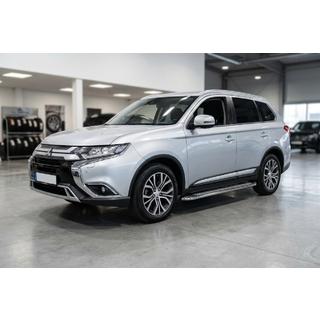 Progi Boczne Maydos V2 (2 szt., Aluminium i Stal Nierdzewna) Mitsubishi Outlander 2012-2021 zdjęcia 1