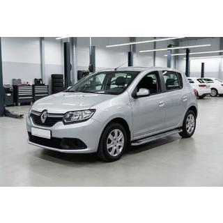 Progi Boczne Maydos V2 (2 szt., Aluminium i Stal Nierdzewna) Dacia Sandero 2013-2020 zdjęcia 1