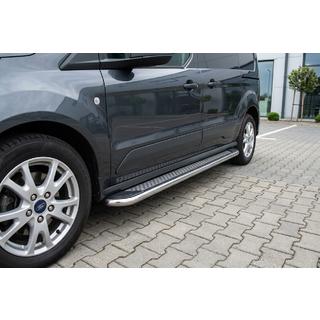Progi Boczne Maydos V2 (2 szt., Aluminium i Stal Nierdzewna) Ford Connect 2006–2009 zdjęcia 1