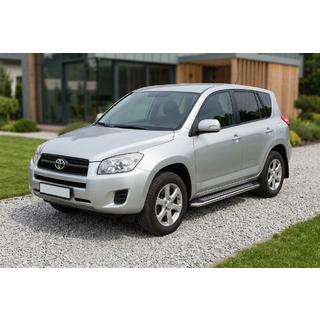 Progi Boczne Maydos V2 (2 szt., Aluminium i Stal Nierdzewna) Toyota Rav 4 2006-2013 zdjęcia 1