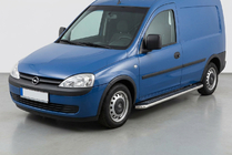 Opel Combo 2002–2012 Progi Boczne Maydos V2 (2 szt., Aluminium i Stal Nierdzewna) zdjęcia 1