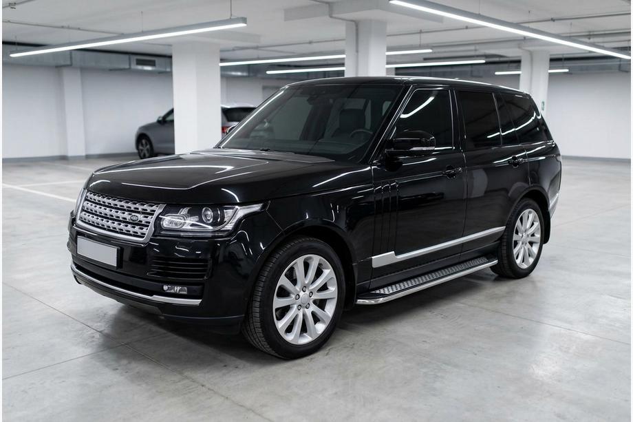 Range Rover IV L405 2013-2021 Progi Boczne Maydos V2 (2 szt., Aluminium i Stal Nierdzewna) Image