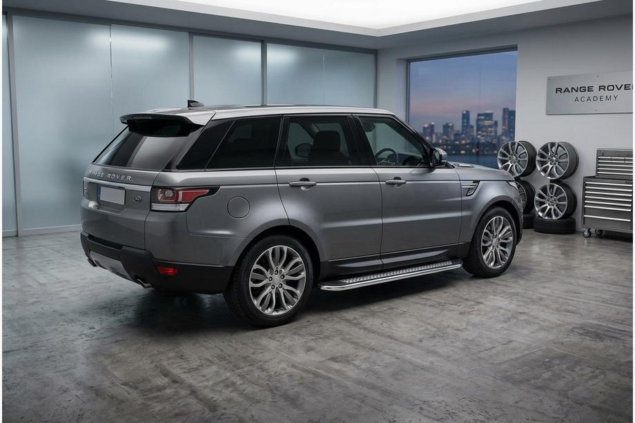 Range Rover Sport 2014-2022 Progi Boczne Maydos V2 (2 szt., Aluminium i Stal Nierdzewna) Image