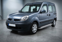 Renault Kangoo 1998-2008 Progi Boczne Maydos V2 (2 szt., Aluminium i Stal Nierdzewna) zdjęcia 1