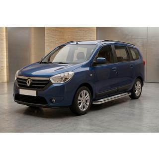 Progi Boczne Maydos V2 (2 szt., Aluminium i Stal Nierdzewna) Renault Lodgy 2013-2022 zdjęcia 1