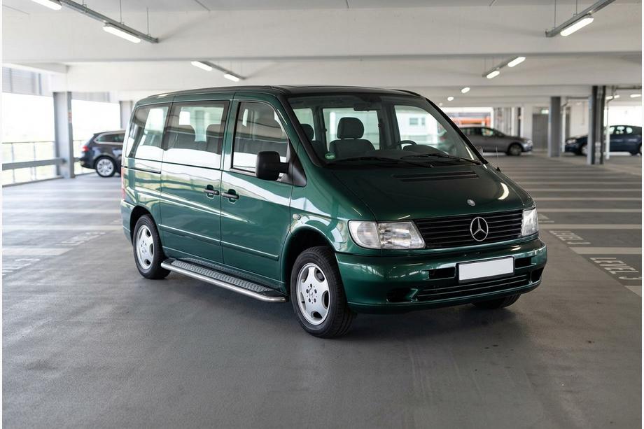 Mercedes Vito W638 1996-2003 Progi Boczne Maydos V2 (2 szt., Aluminium i Stal Nierdzewna) Image