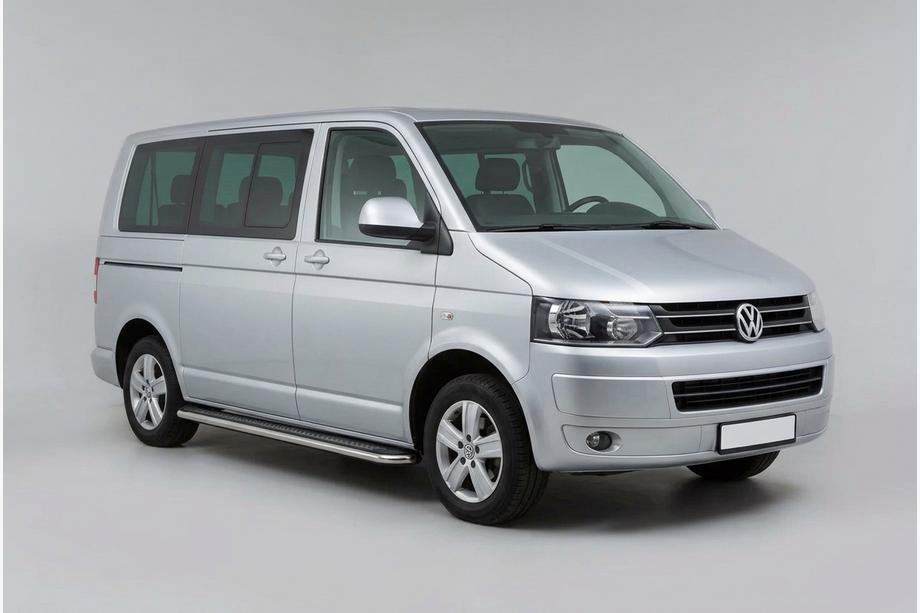 Volkswagen T5 2010-2015 Progi Boczne Maydos V2 (2 szt., Aluminium i Stal Nierdzewna) Tylko do krótkiego rozstawu osi Image