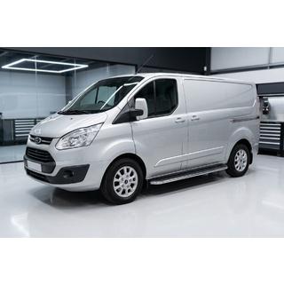Progi Boczne Maydos V1 (2 szt., Aluminium i Stal Nierdzewna) Ford Custom 2013-2022 zdjęcia 1
