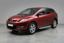 Mazda CX-7 2006-2012 Progi Boczne Maya V2 (2 szt., Aluminium) zdjęcia 1
