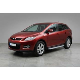 Progi Boczne Maya V2 (2 szt., Aluminium) Mazda CX-7 2006-2012 zdjęcia 1