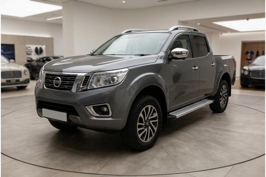 Nissan Navara/NP300 2016- Progi Boczne Maya V2 (2 szt., Aluminium) Image