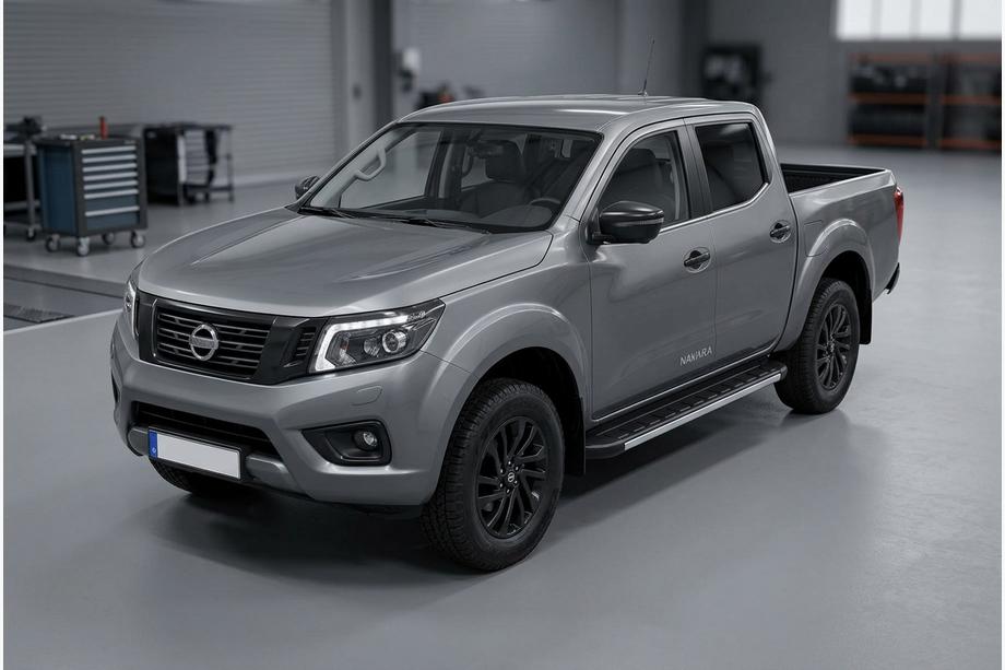 Nissan Navara/NP300 2016- Progi Boczné Duru (2 szt., Aluminium) Image