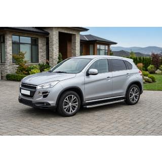 Progi Boczne BlackLine (2 szt, Aluminium) zdjęcia 1