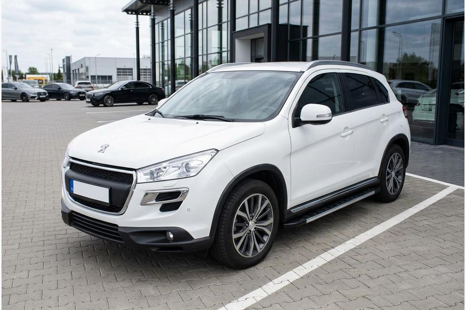 Peugeot 4008 2012-2017 Progi Boczné RedLine V1 (2 szt., Aluminium) Image
